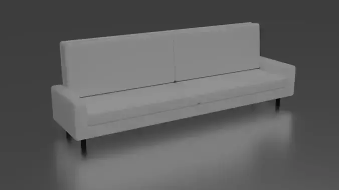 Sofa without textures