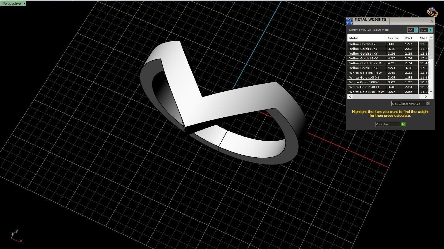 V ring model 332 3D print model_6