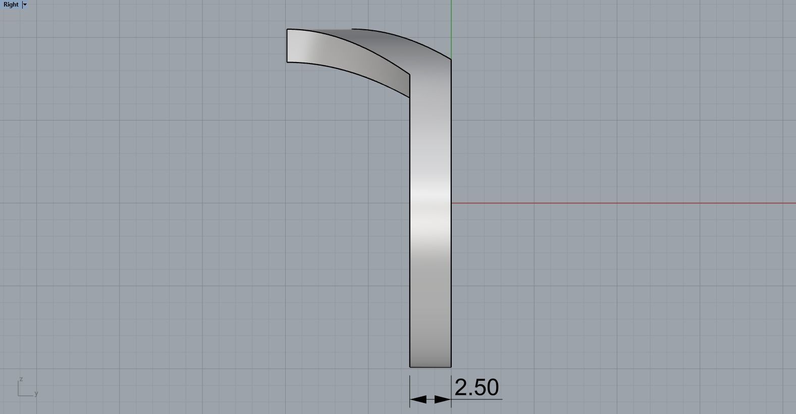 V ring model 332 3D print model_8