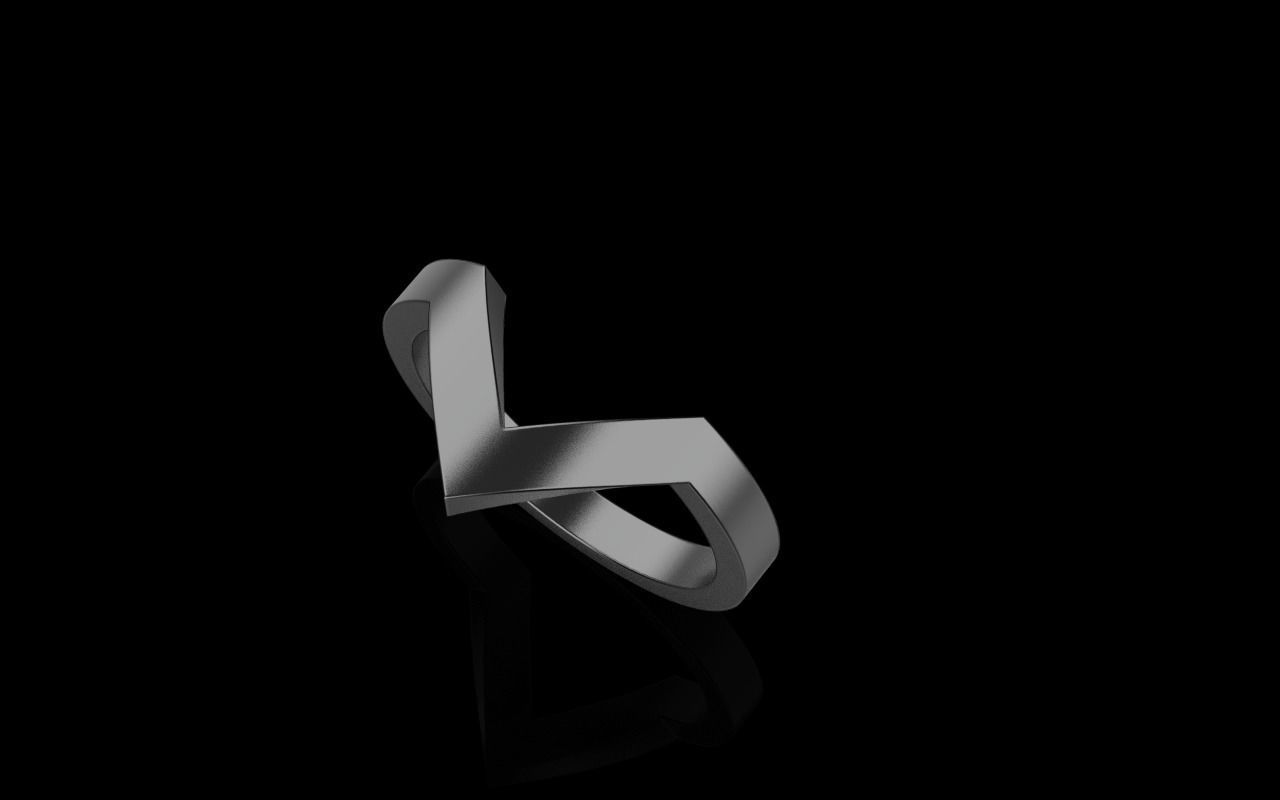 V ring model 332 3D print model_27