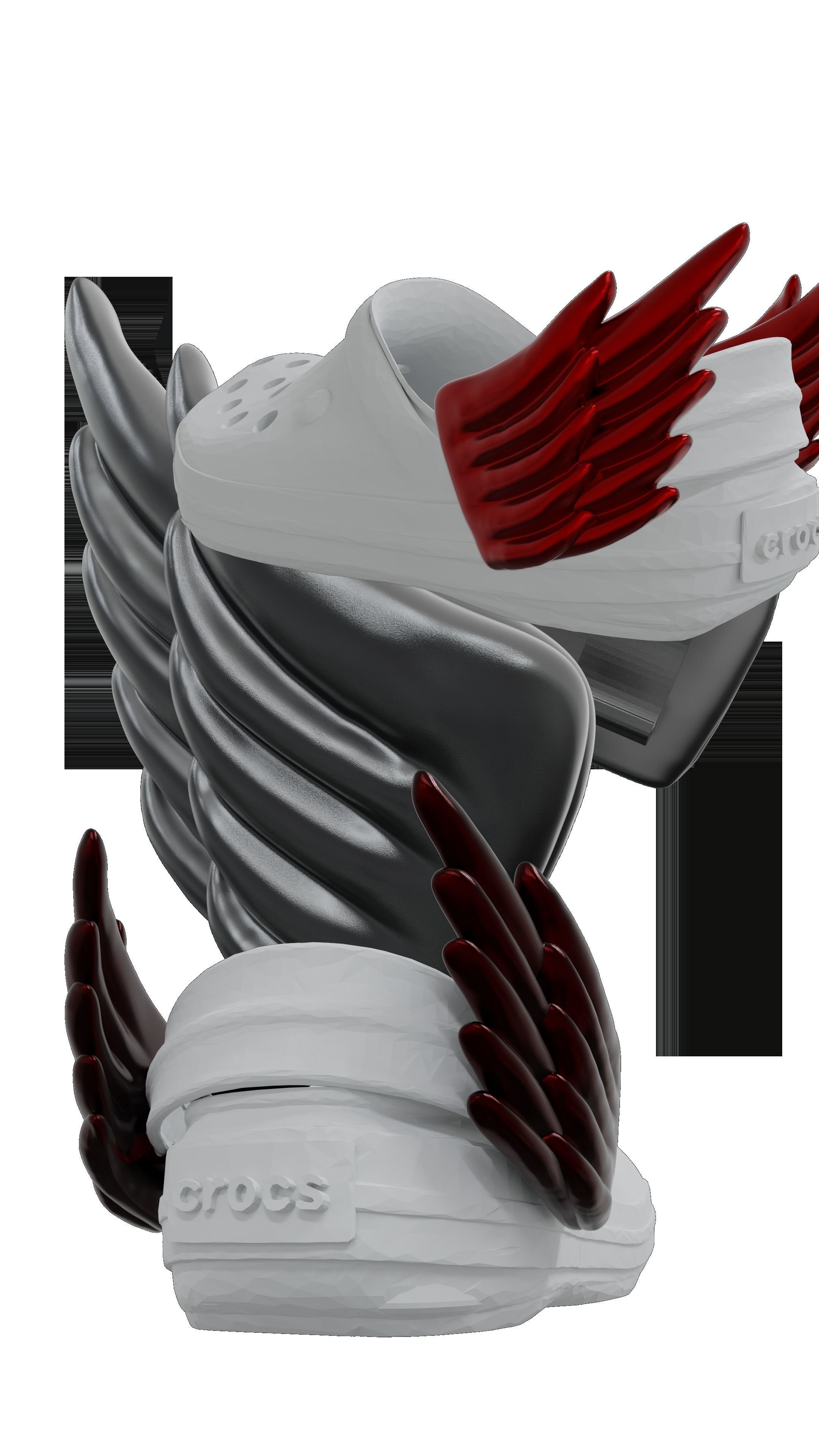 CROCS OVERLAYS 3D print model_2