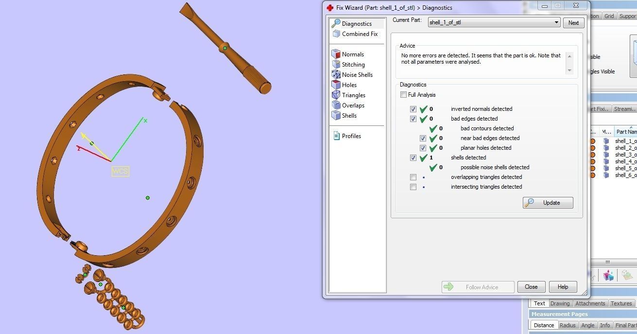 Woman Bracelet 3D print model D29 3D print model_3