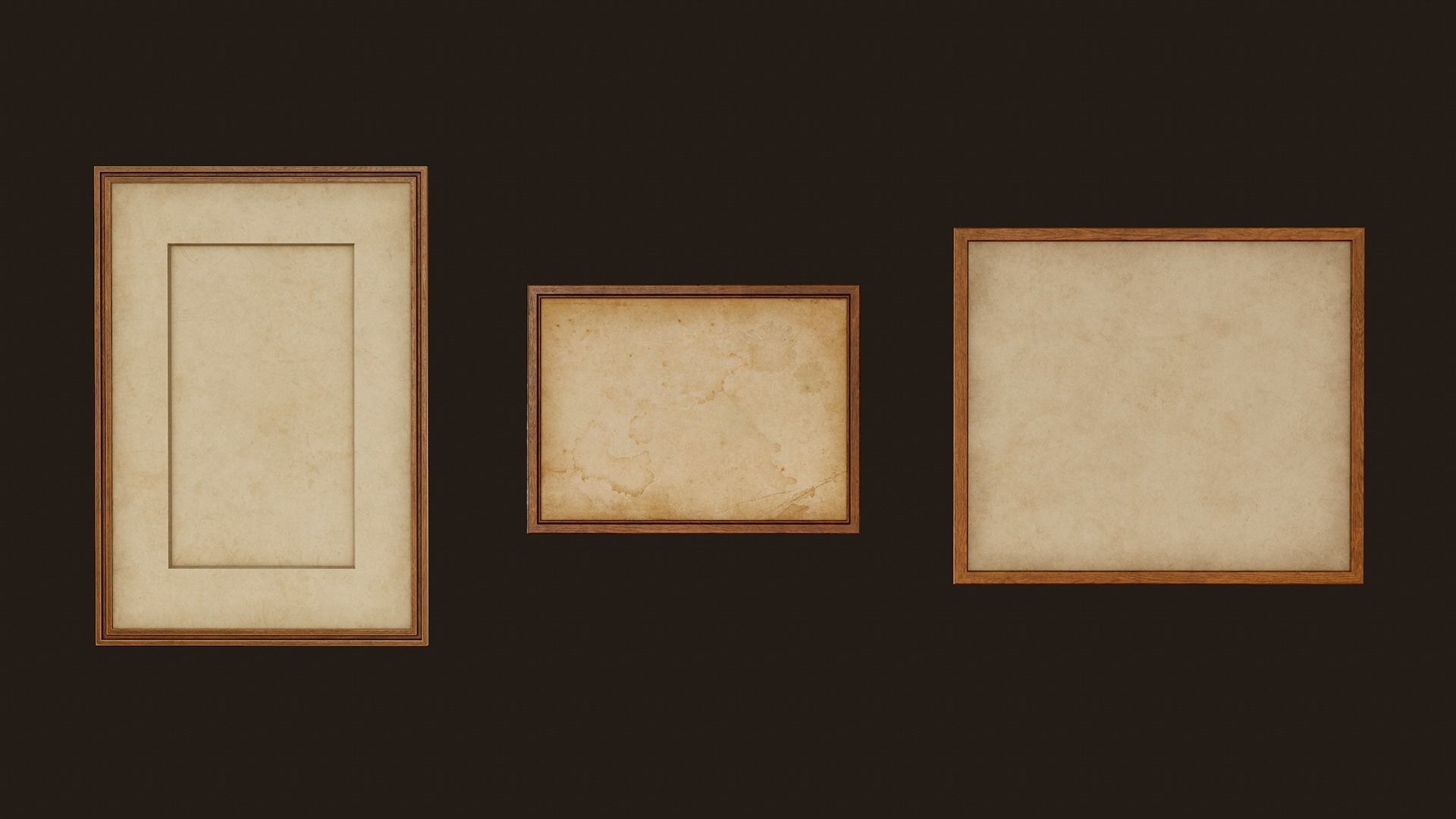 Victorian Bathroom Props Pack Low-poly 3D model_19