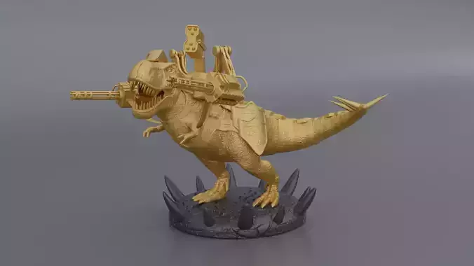 Robo T-Rex 3D print model