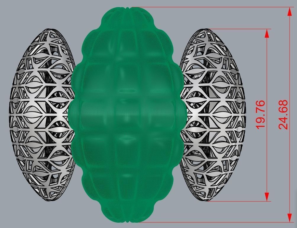 RING COLLECTION-A-R09 3D print model_4