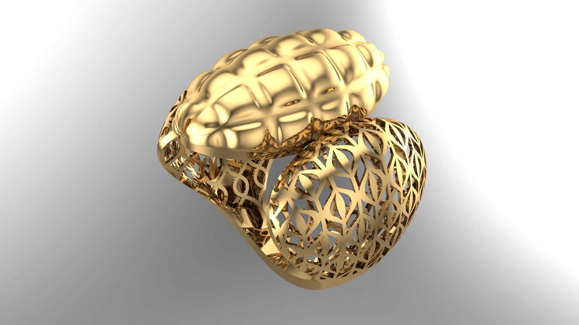 RING COLLECTION-A-R09 3D print model_1