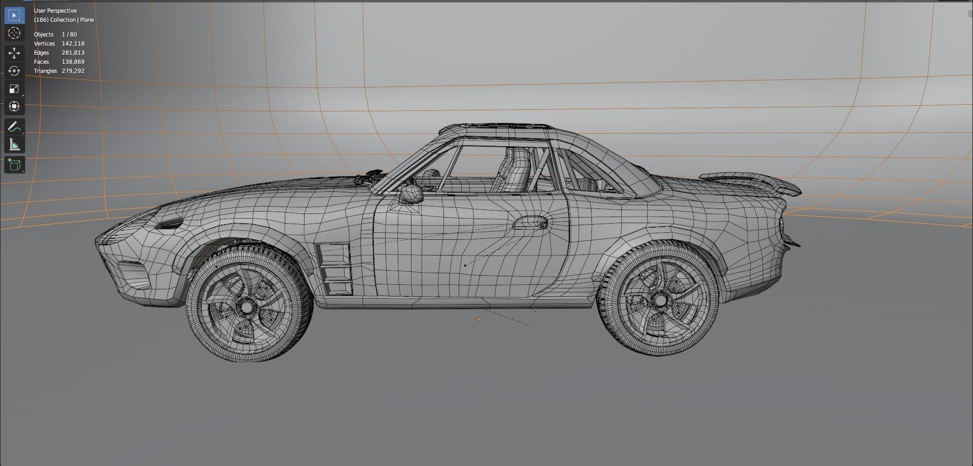 Miata italia body kit 3D model_15