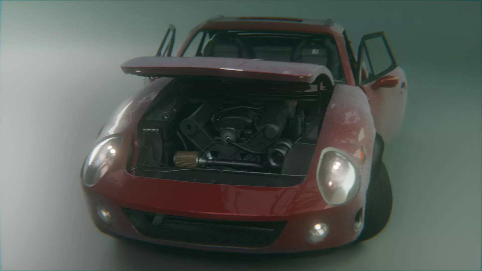 Miata italia body kit 3D model_0