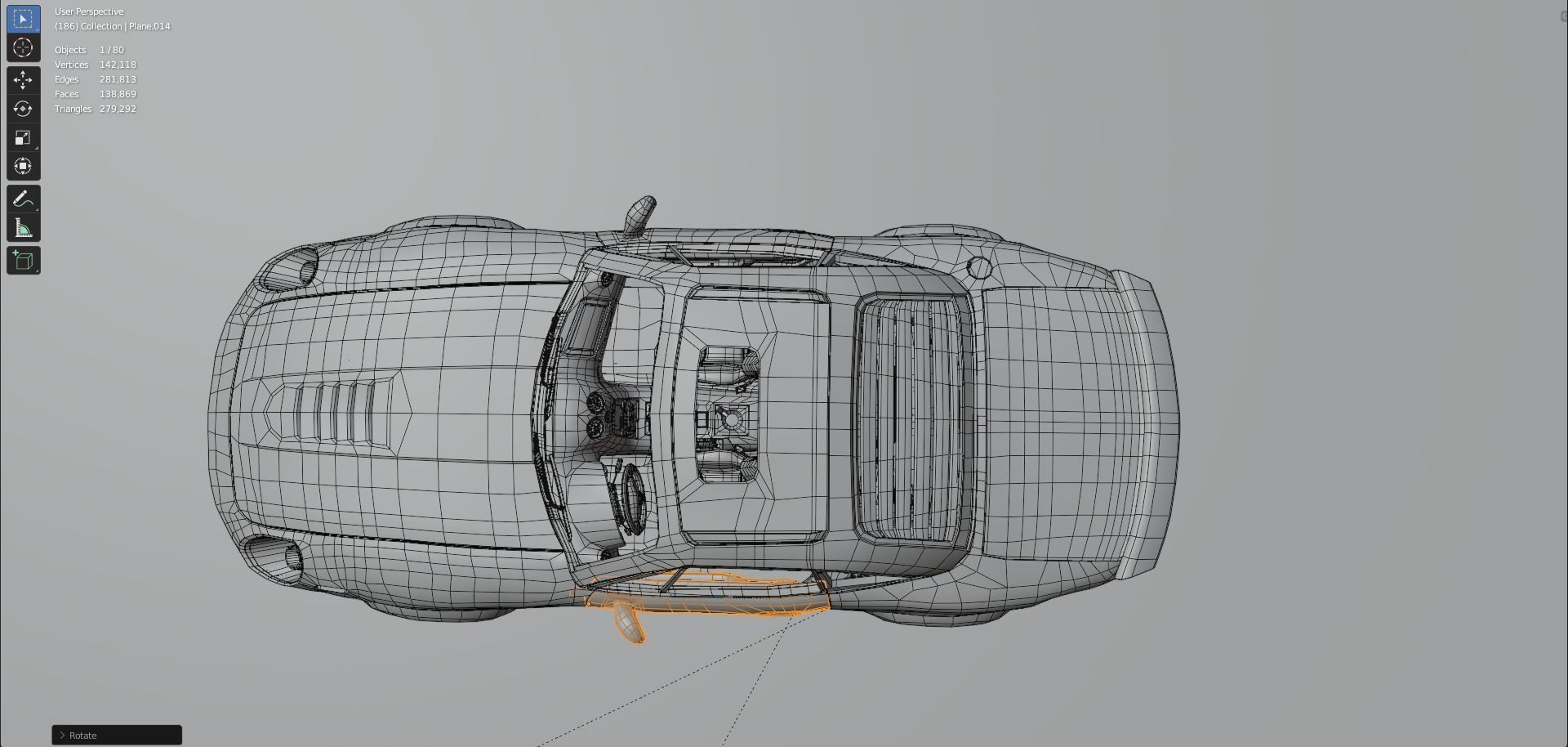 Miata italia body kit 3D model_16