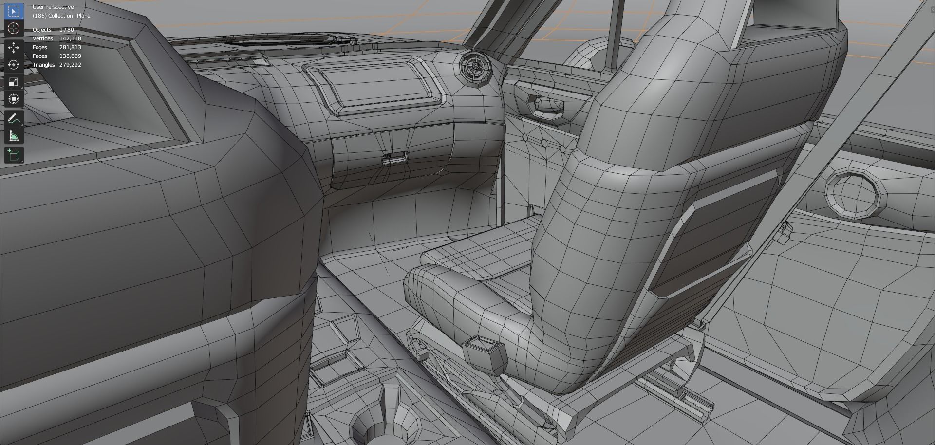 Miata italia body kit 3D model_19