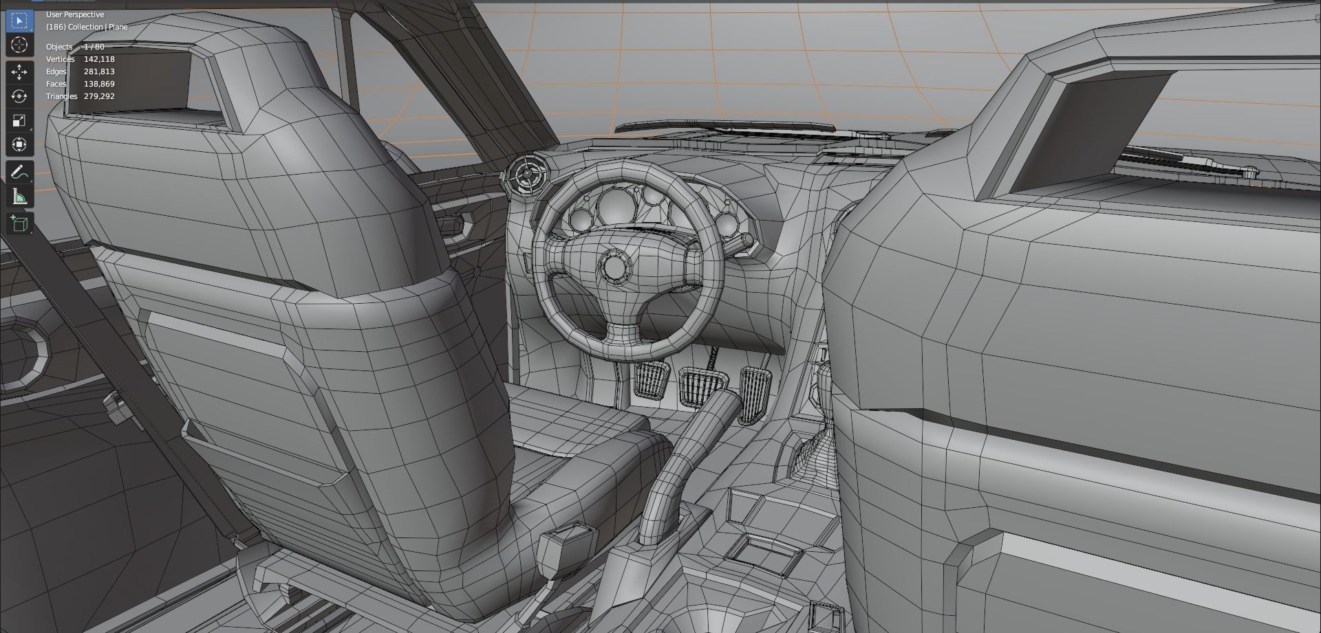 Miata italia body kit 3D model_20