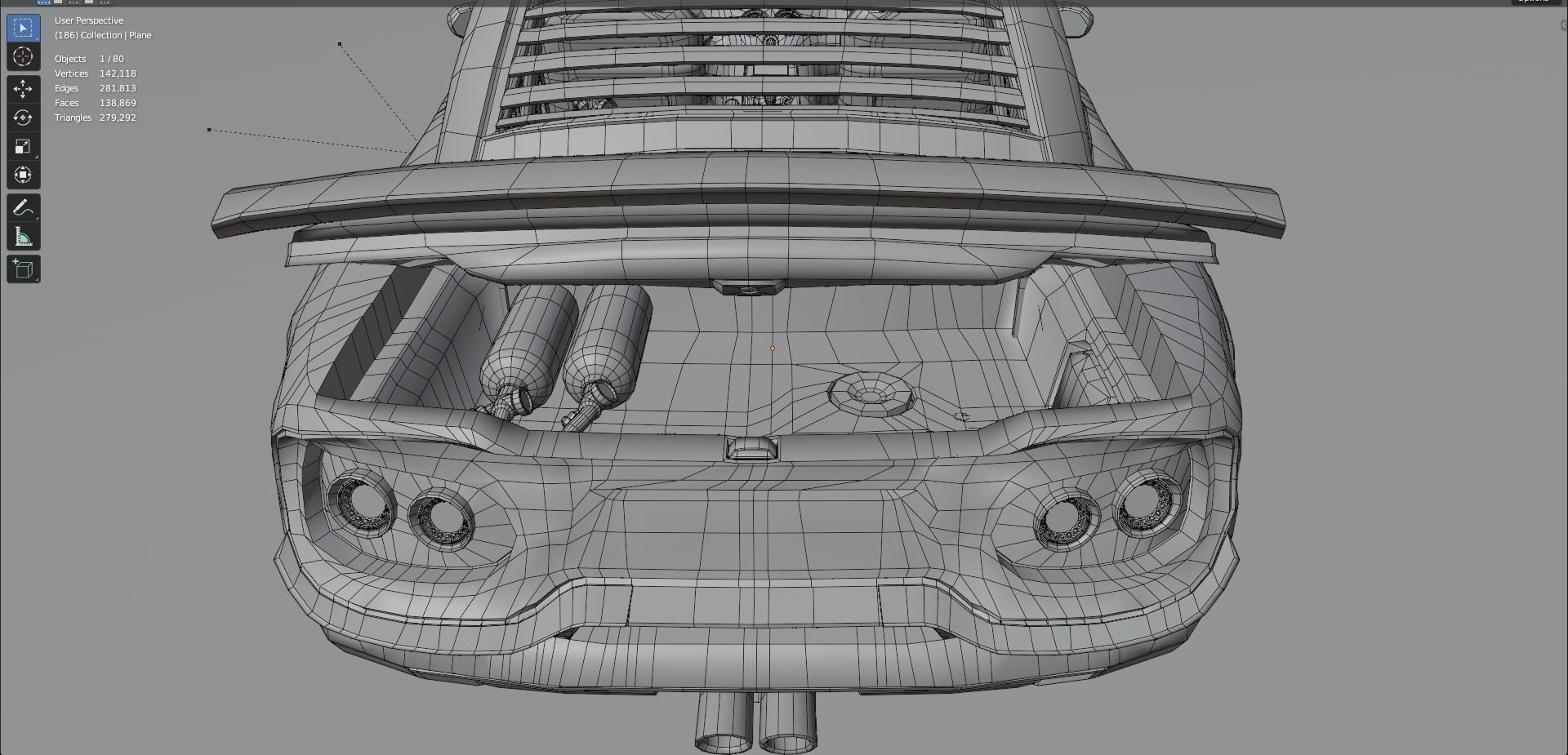 Miata italia body kit 3D model_18