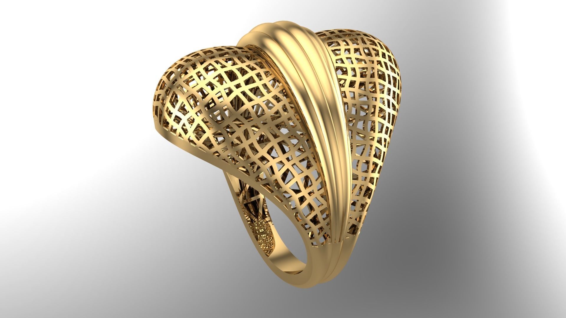 RING COLLECTION-A-R11 3D print model_1