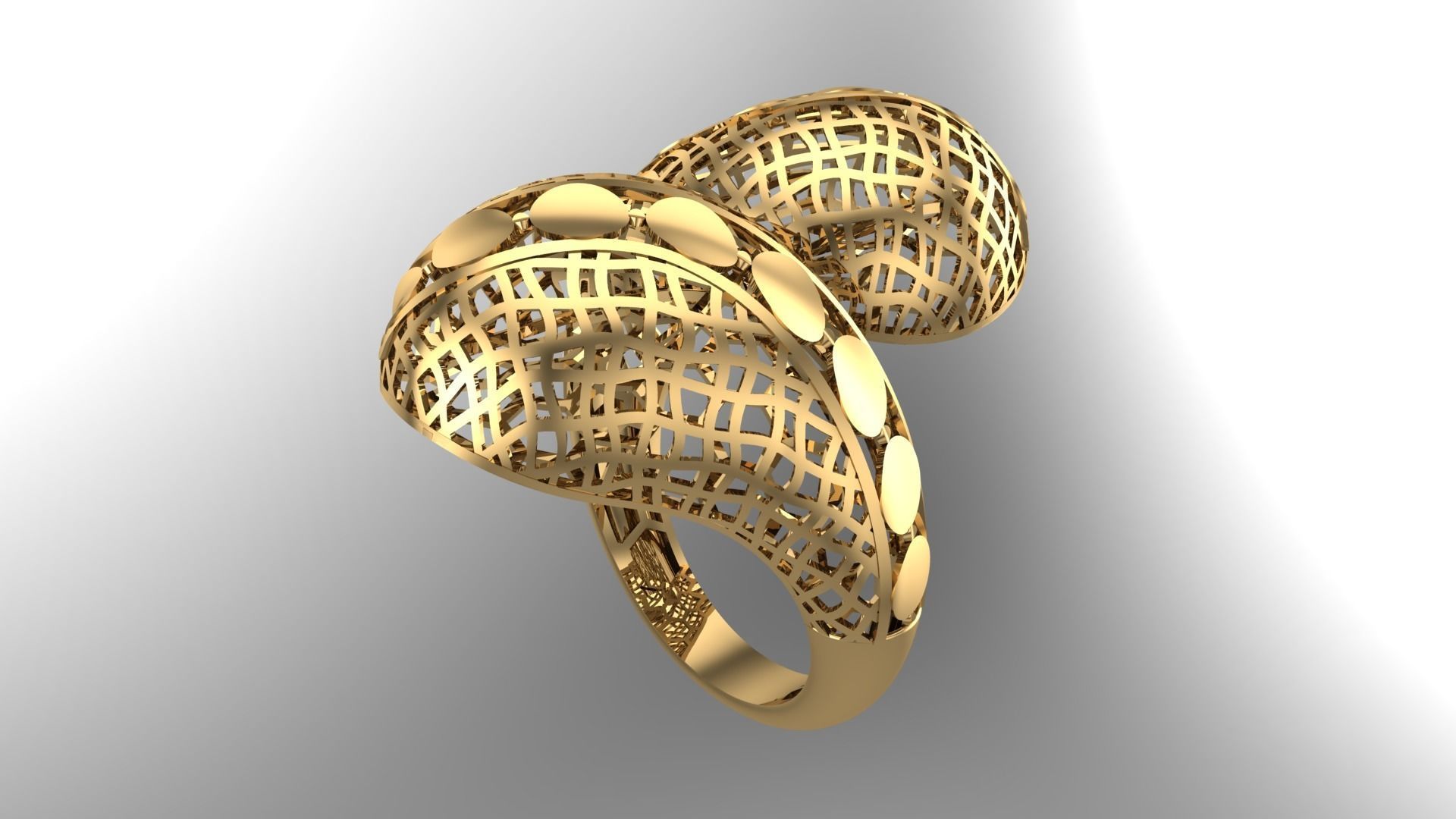RING COLLECTION-A-R13 3D print model_1