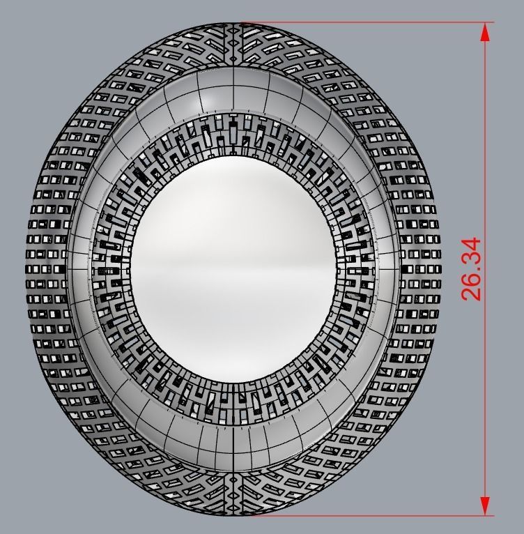 RING COLLECTION-A-R15 3D print model_4