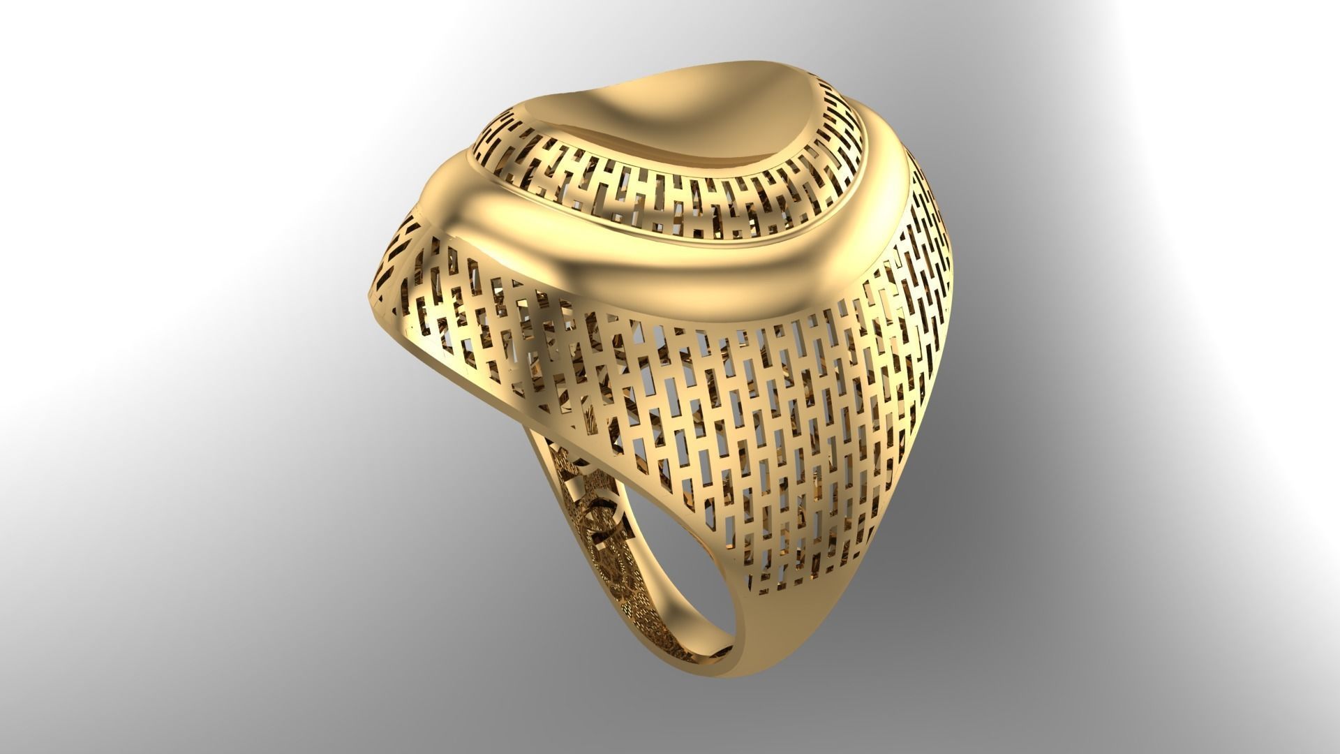 RING COLLECTION-A-R15 3D print model_1