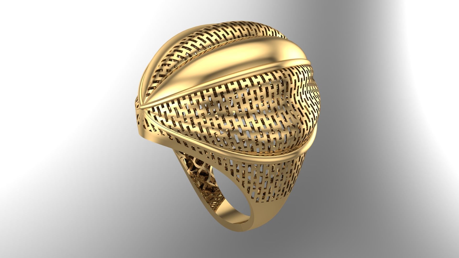 RING COLLECTION-A-R17 3D print model_1