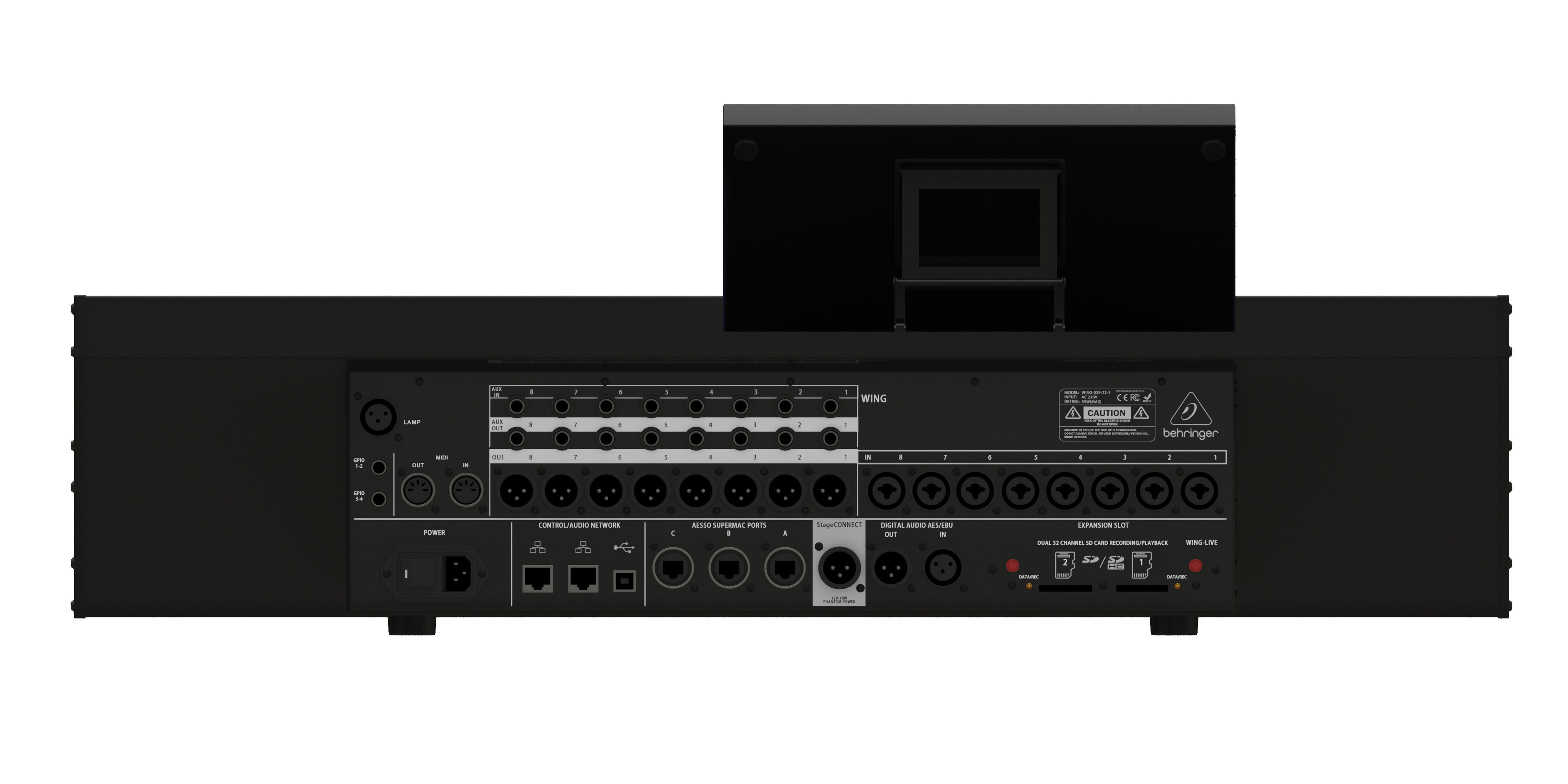 Audio Mixer 3D model_2