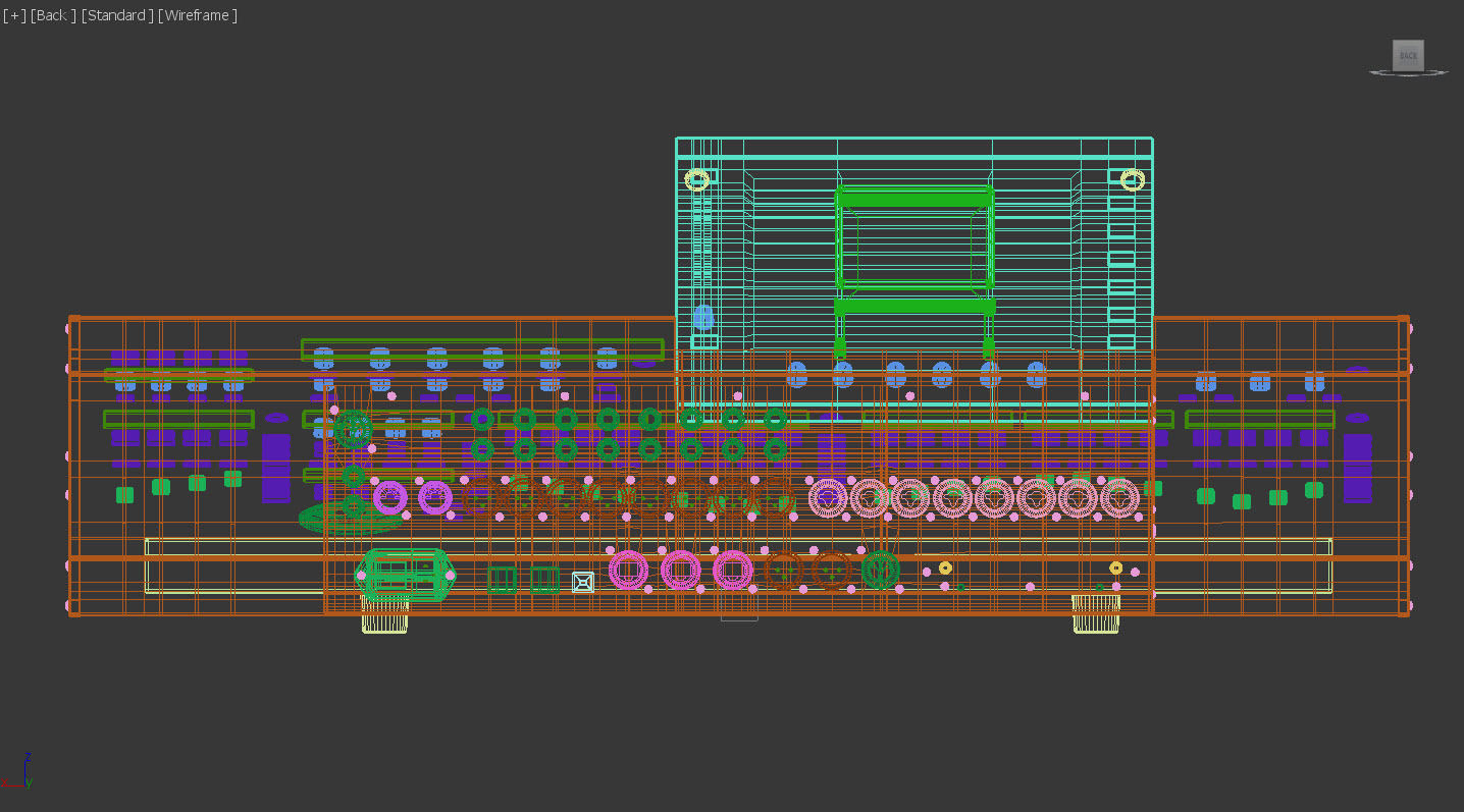 Audio Mixer 3D model_10