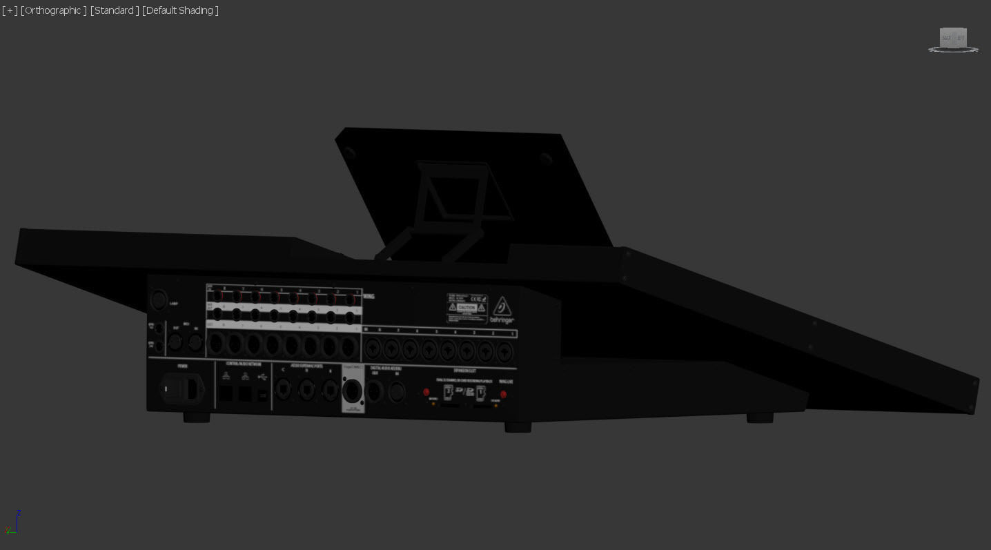 Audio Mixer 3D model_6