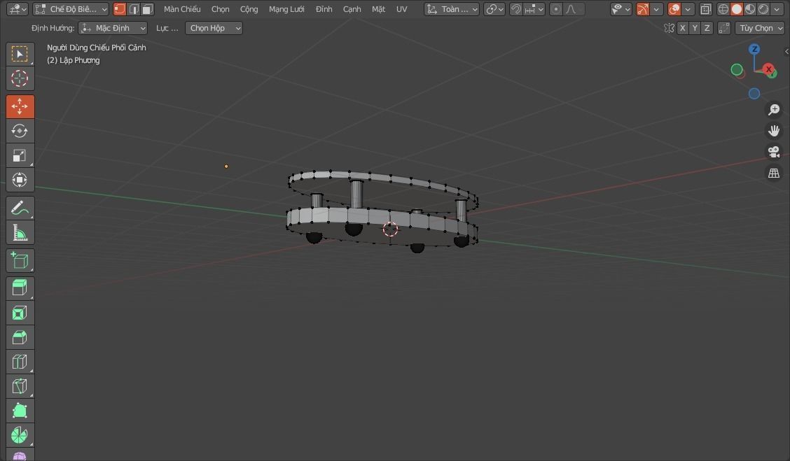 3d TABLE coffee 3D model_1