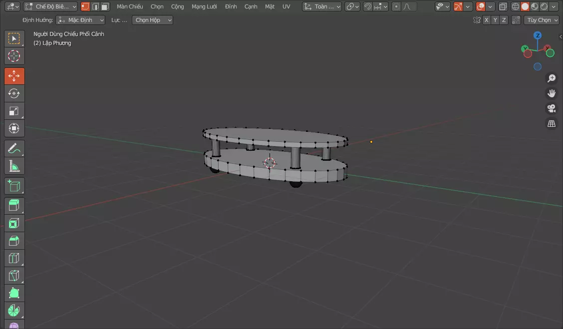 3d TABLE coffee 3D model_0