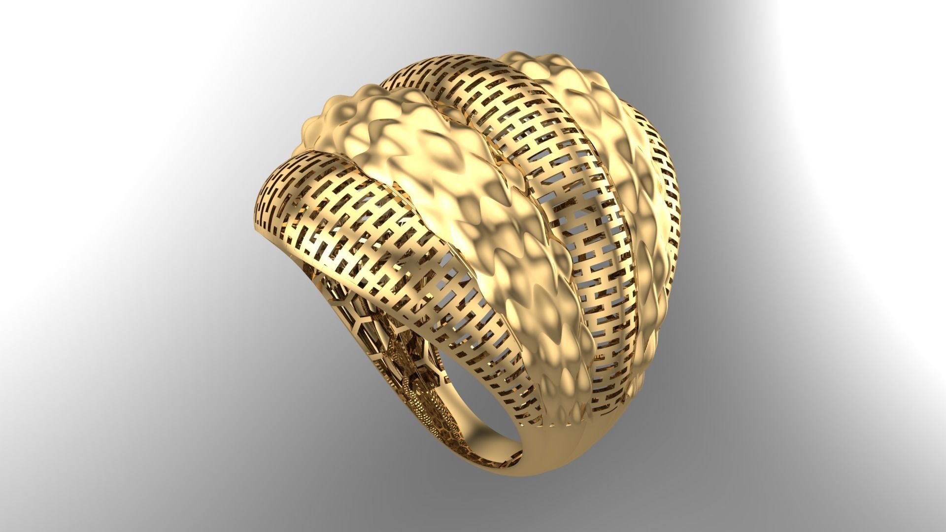 RING COLLECTION-A-R22 3D print model_1