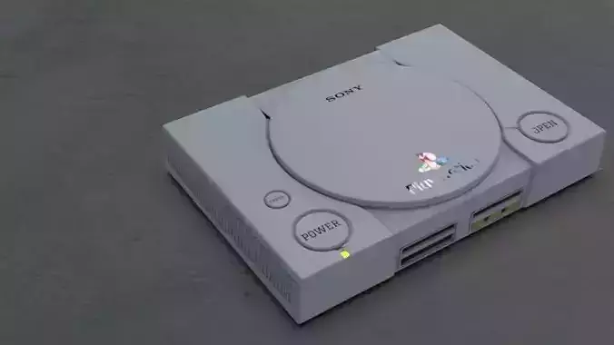 Play Station 1 3D model