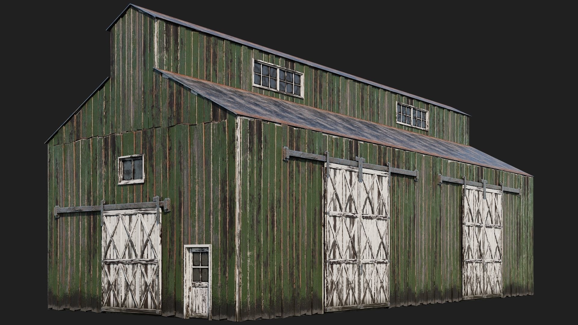 1 - 40 FARM BUILDINGS PACK 4K Textures GameReady 3D Model Collection_53