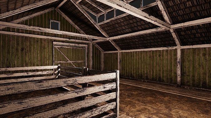 1 - 40 FARM BUILDINGS PACK 4K Textures GameReady 6