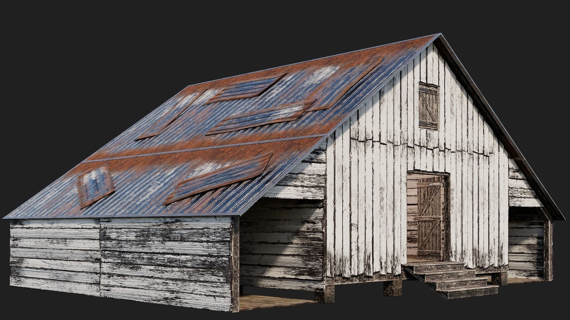 1 - 40 FARM BUILDINGS PACK 4K Textures GameReady 3D Model Collection_40