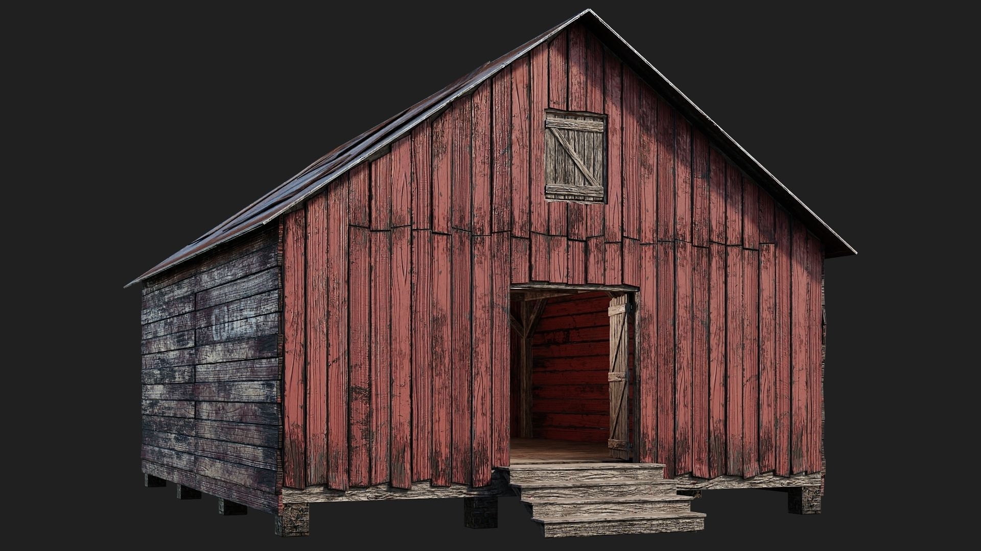 1 - 40 FARM BUILDINGS PACK 4K Textures GameReady 3D Model Collection_11