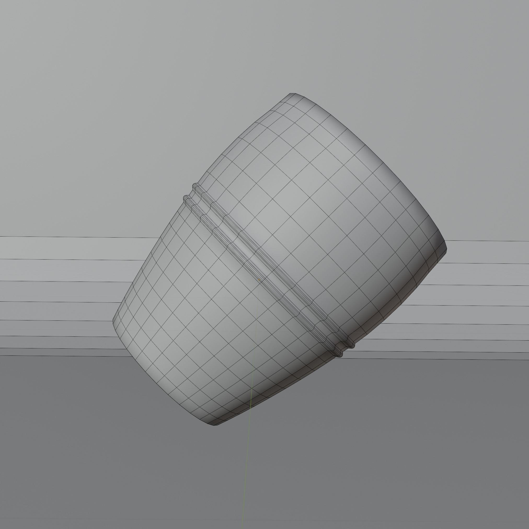 Glass tumbler 3D model_3