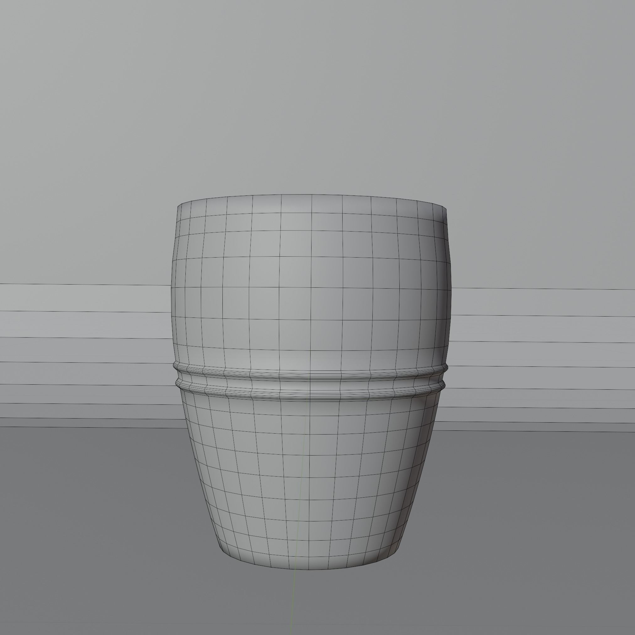 Glass tumbler 3D model_2