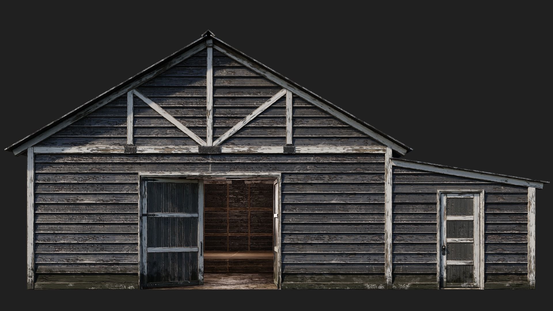 49-50-51-52 - Farm Buildings 4K PBR GameReady Low-poly 3D model_20