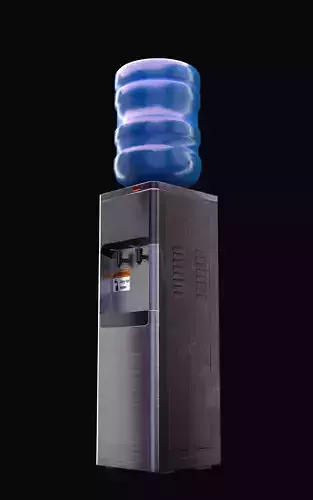 Water Cooler Low Poly