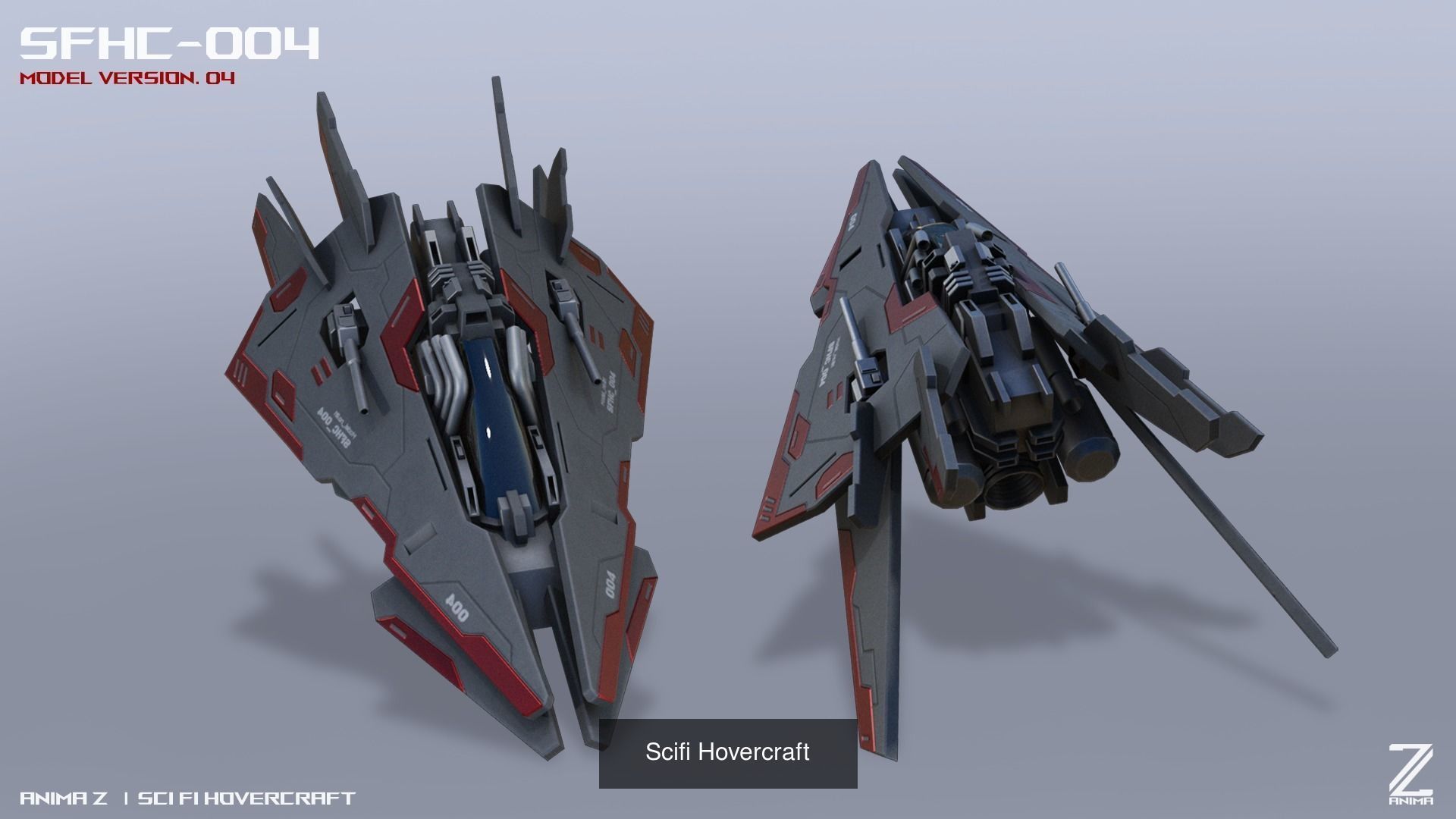 Scifi Hovercraft collection _4