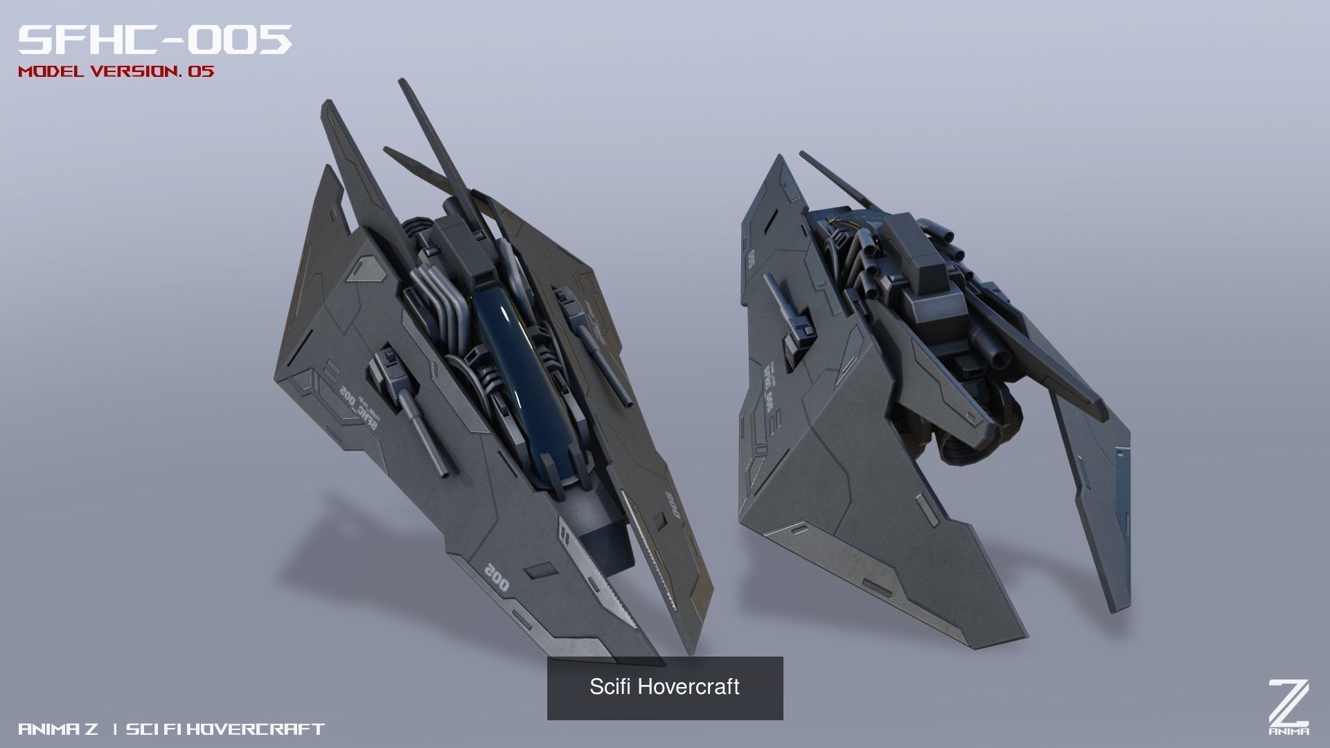 Scifi Hovercraft collection _5