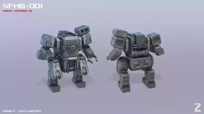 Scifi Mini bot