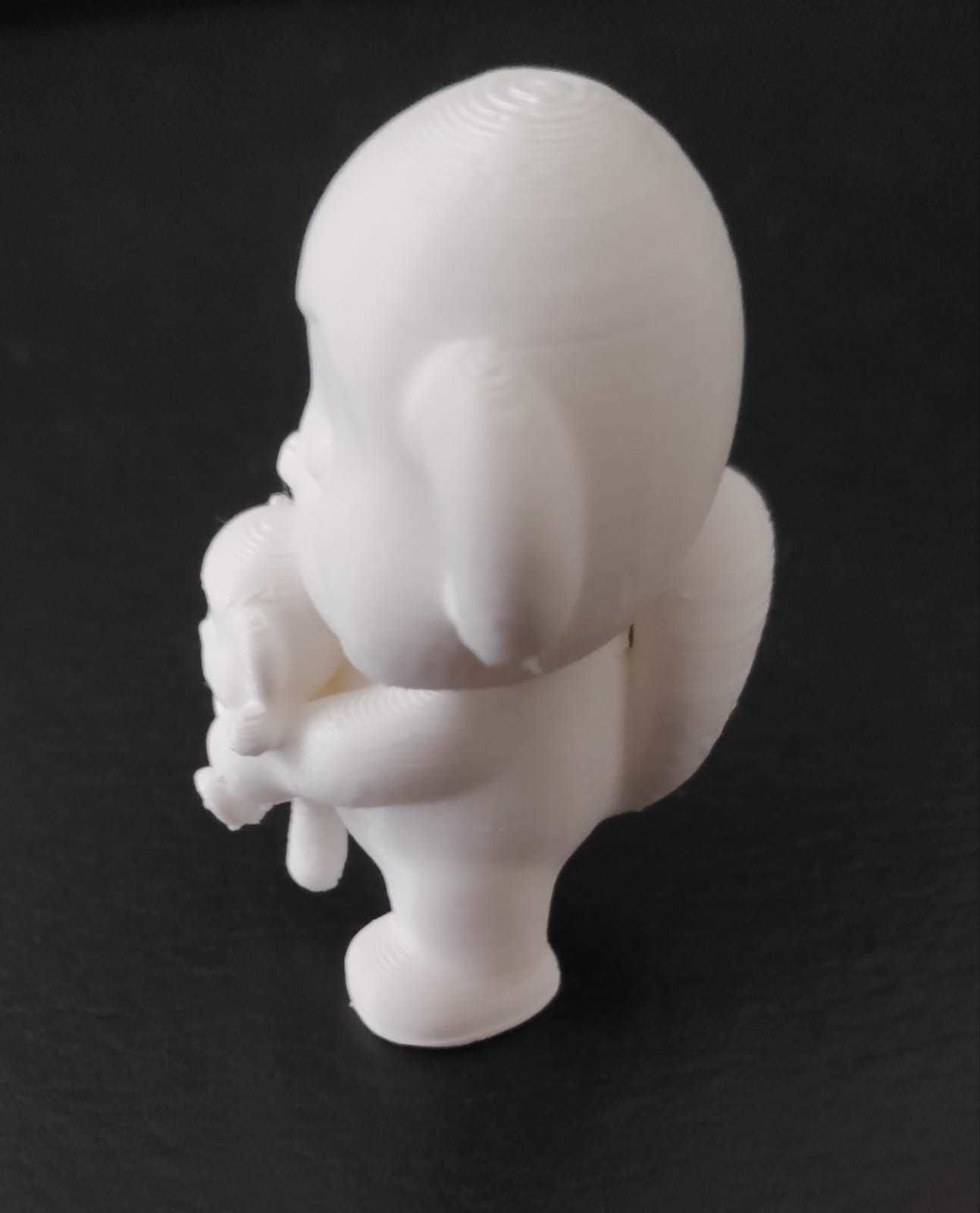 Monkey and Baby Monkey 3D print model_8