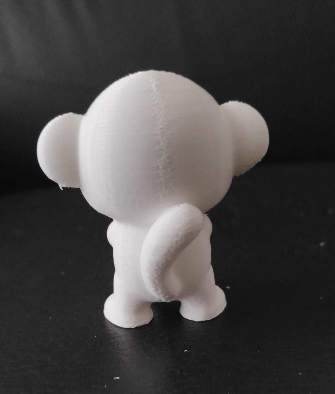 Monkey and Baby Monkey 3D print model_7
