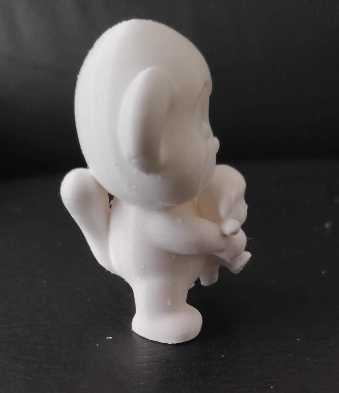 Monkey and Baby Monkey 3D print model_6