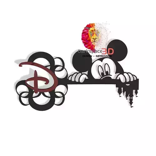Disney Key Mickey 3D print model