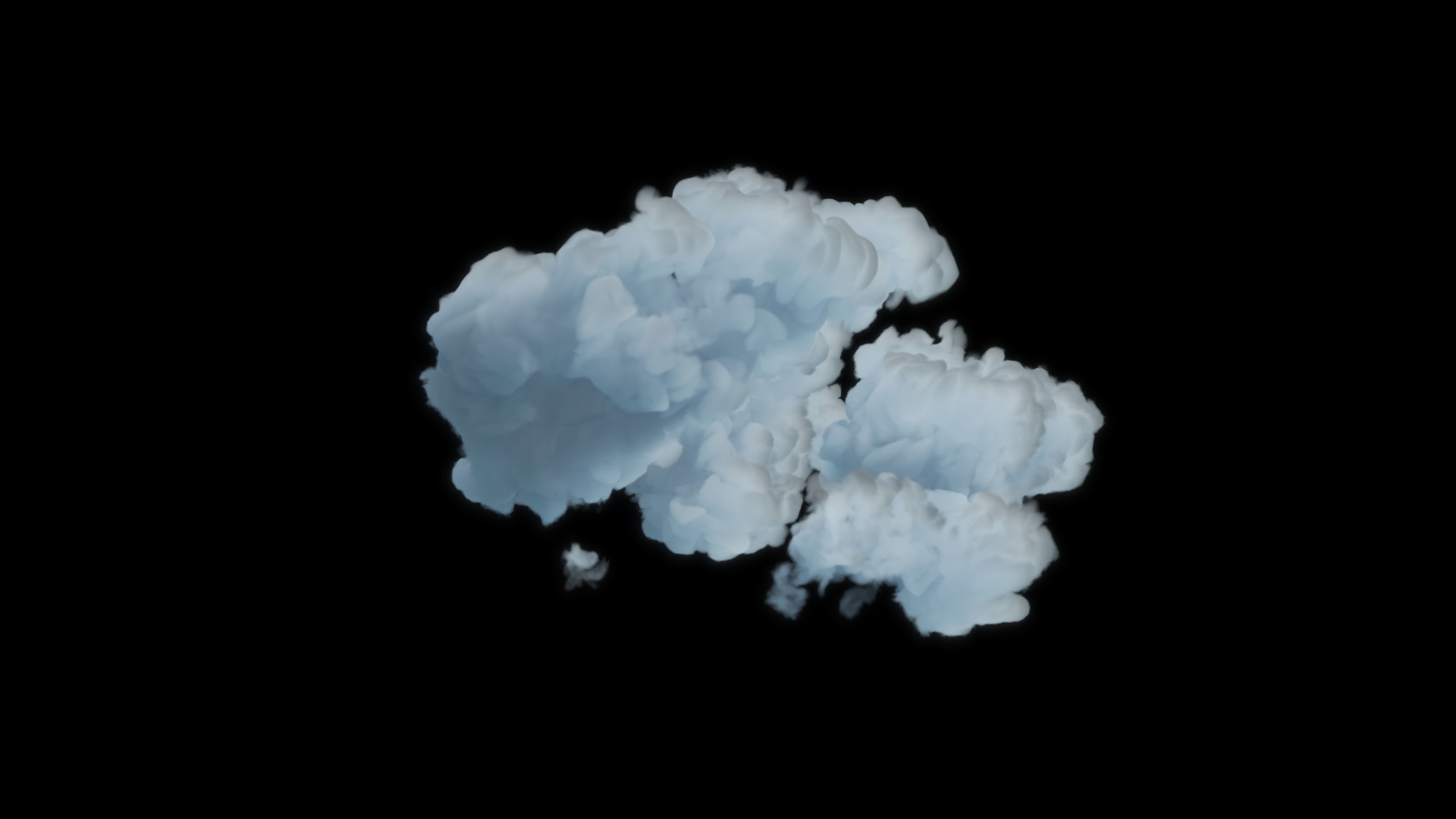 3D Volumetric Cloud Pack 3D model_8