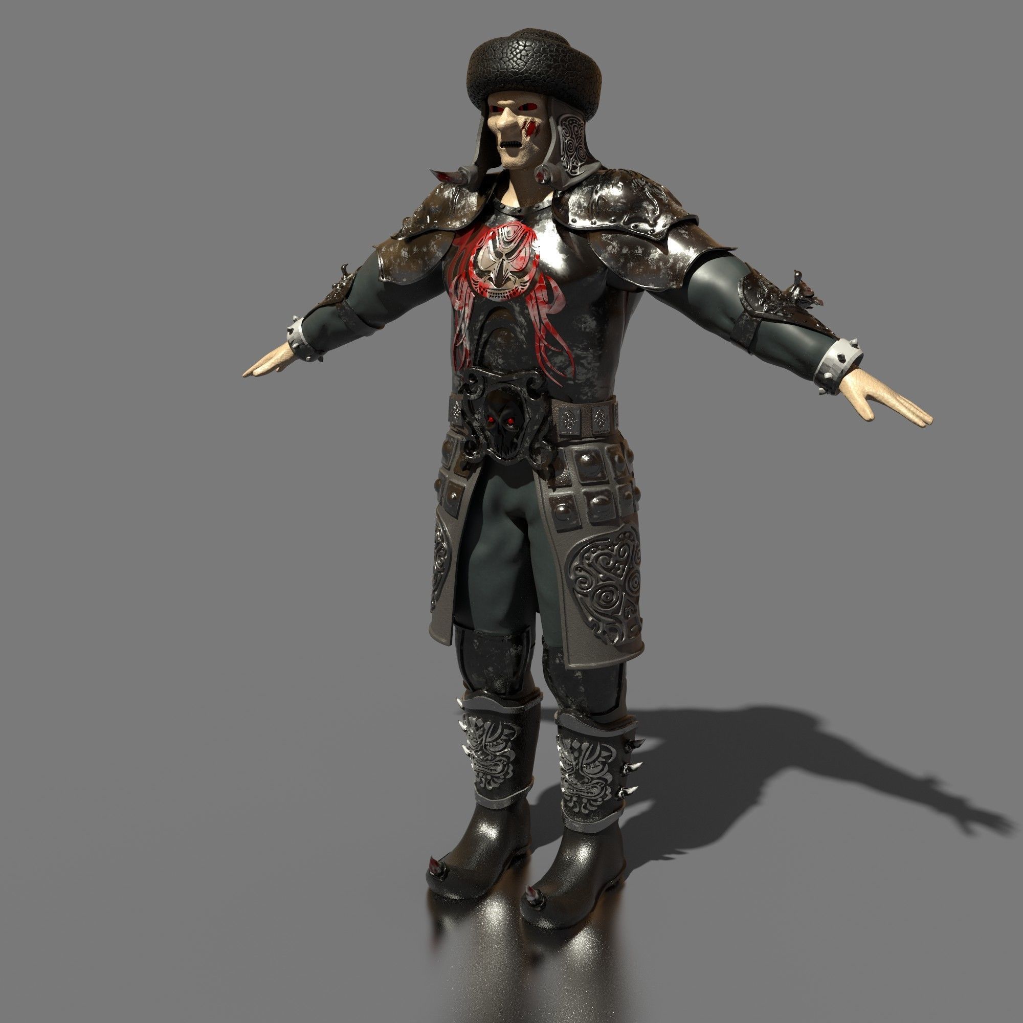 Evil khan 3D model_1