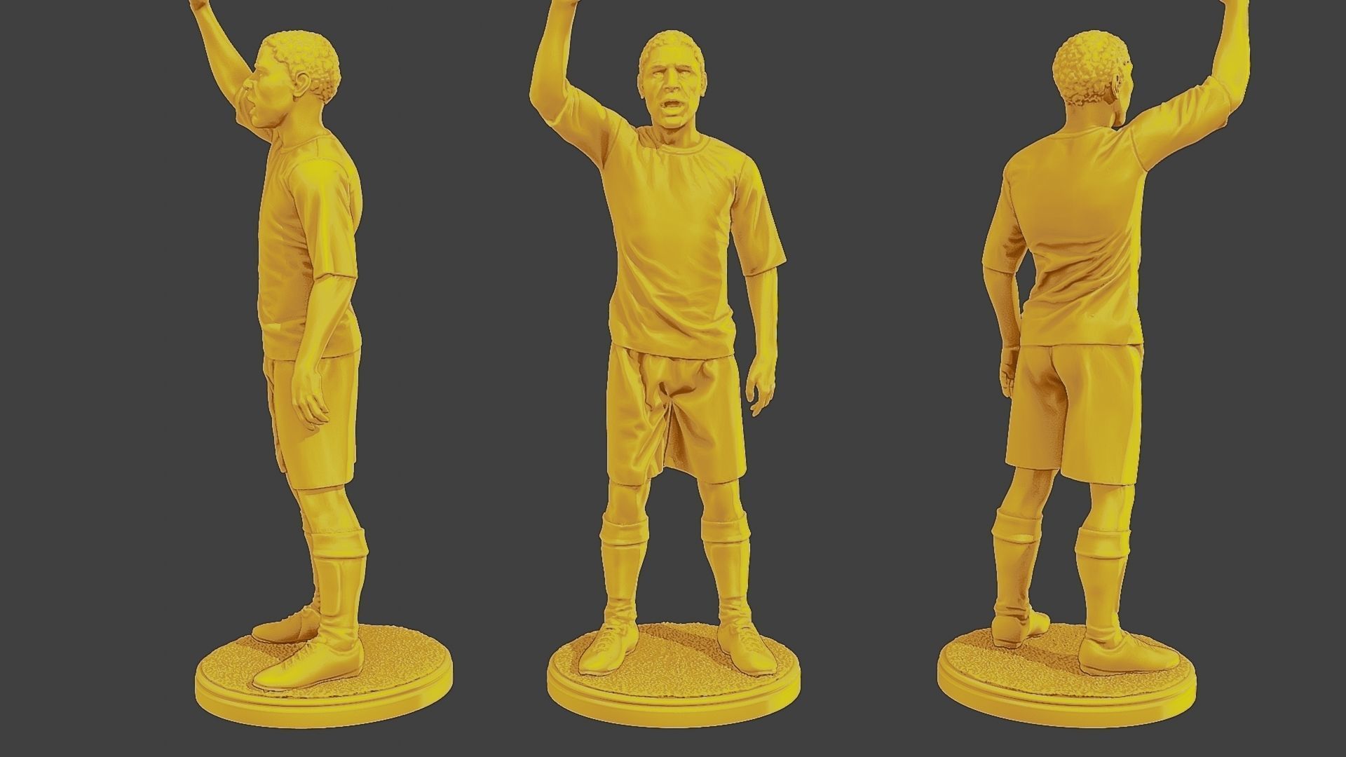 Soccer Players SP Pack 3 3D Model Collection_4
