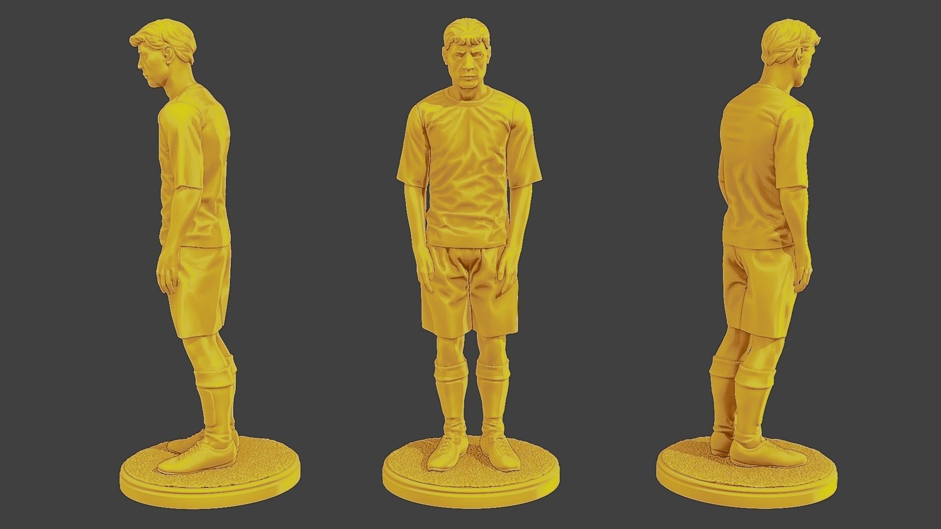 Soccer Players SP Pack 3 3D Model Collection_3