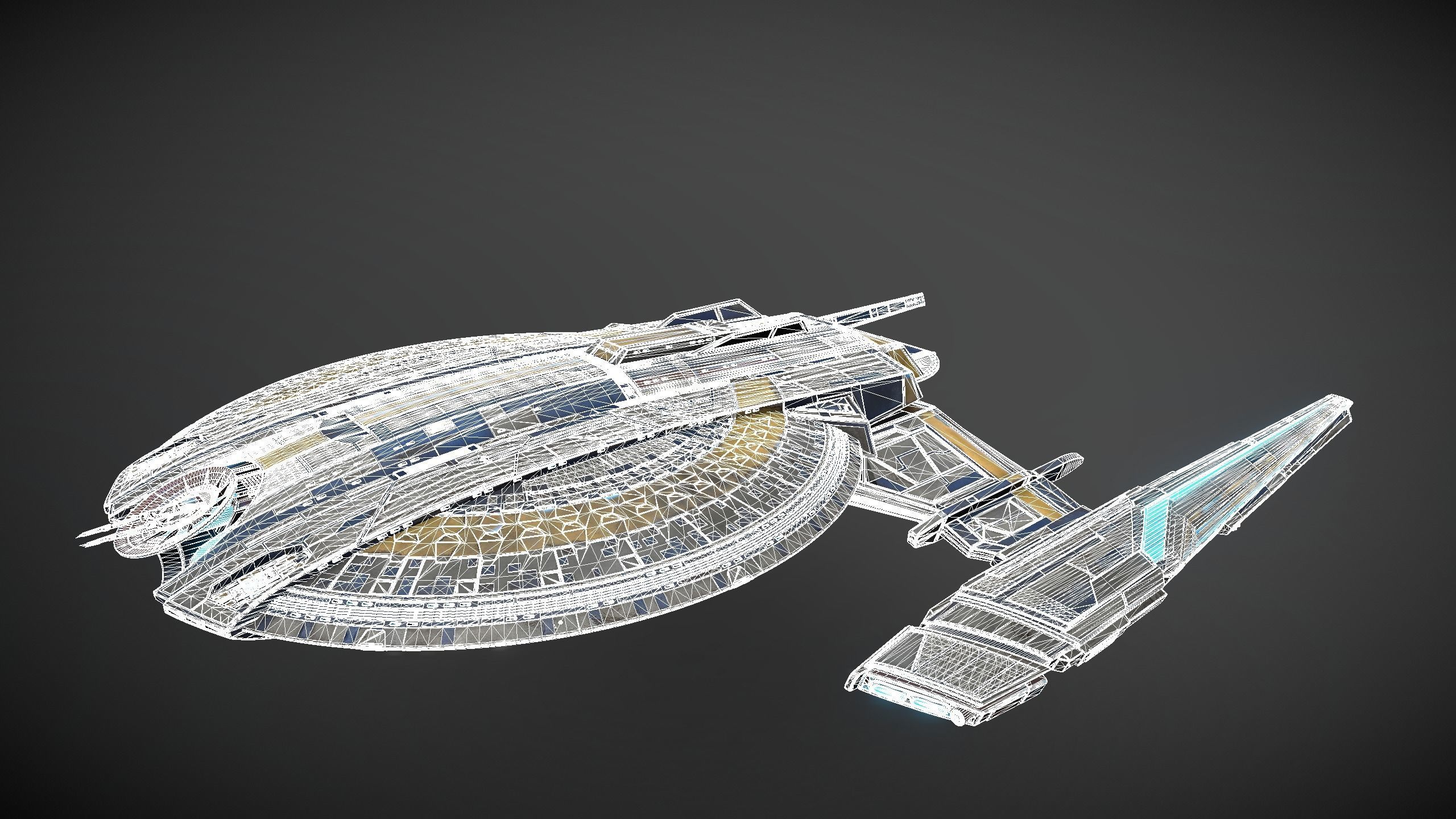 17spaceship star trek spaceship 3D model_6
