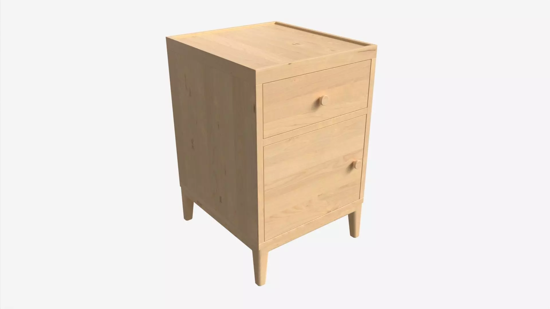 Bedside Cabinet Ercol Salina 3D model