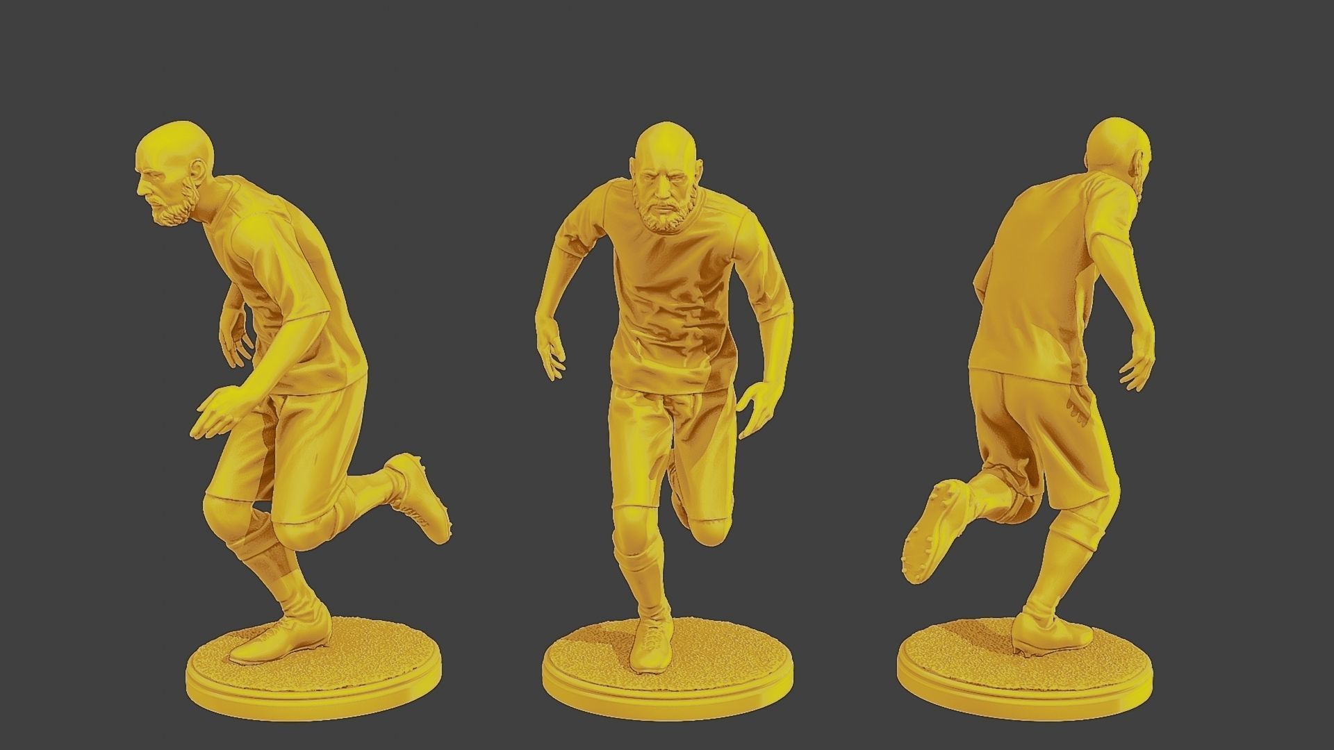 Soccer Players SP Pack 5 3D Model Collection_6